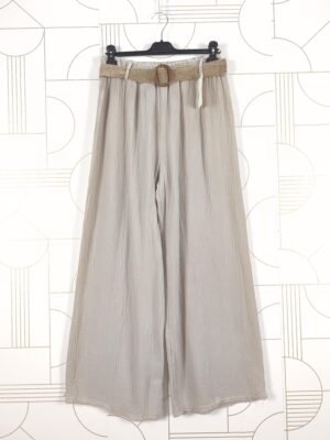 Pantalon en gaz de coton