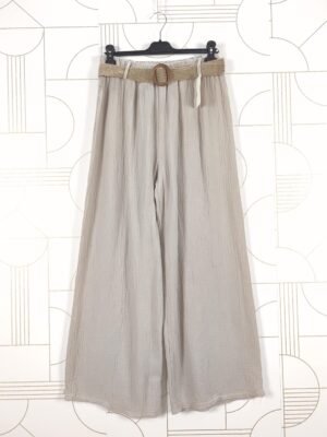 Pantalon en gaz de coton