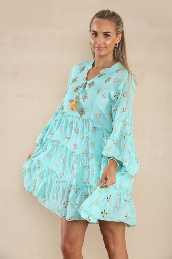 Tunique / robe courte à broderie – Image 4