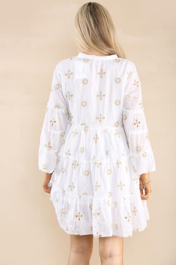 Tunique / robe courte à broderie – Image 2