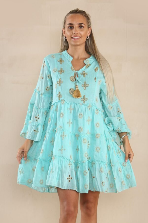 Tunique / robe courte à broderie – Image 5
