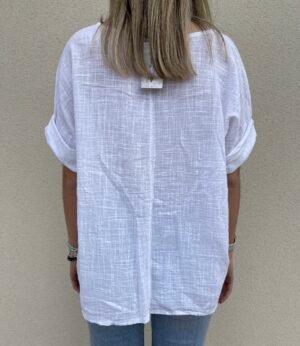Blouse avec collier