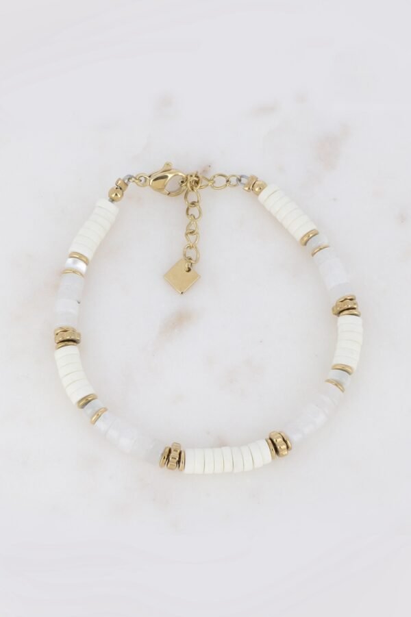 Bracelet Carlina blanc