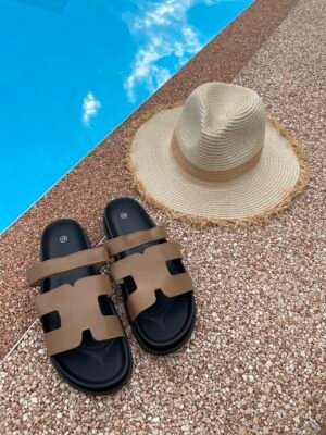 Sandales H marron